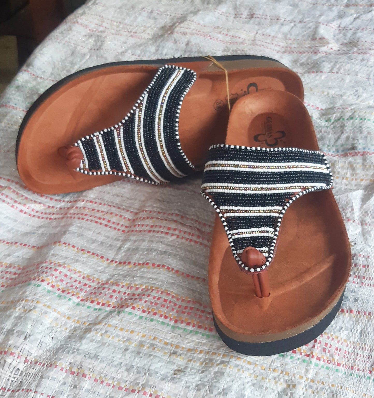 Shanga beaded Cork Sandals (CRK-FGL-2)