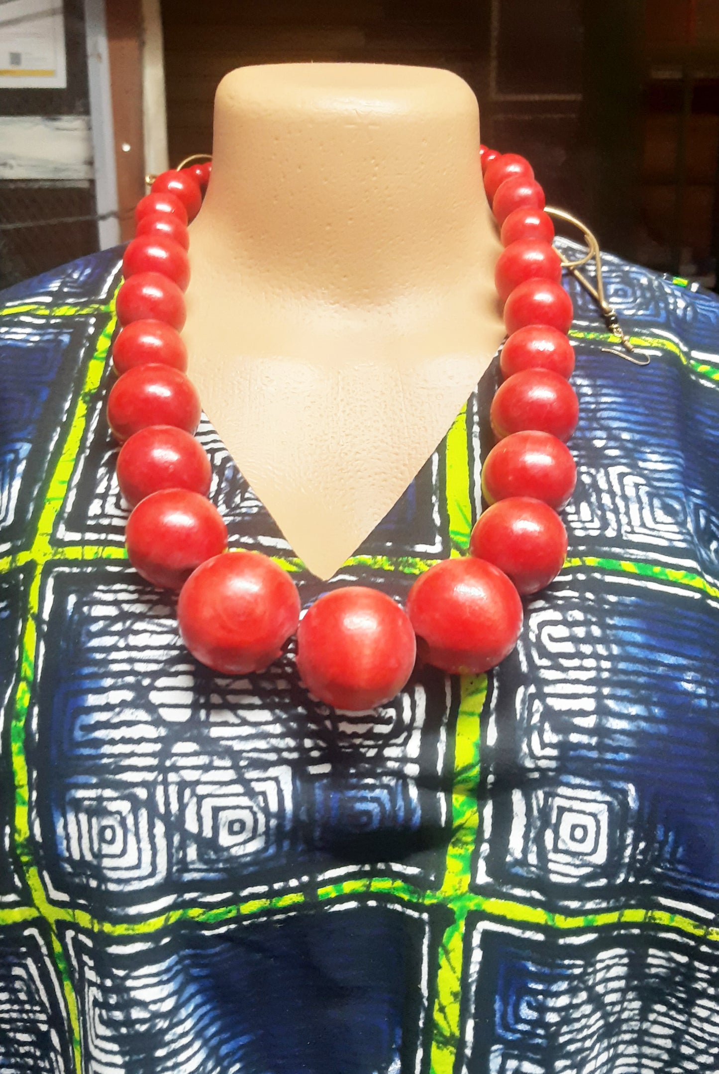 Shanga Afro Pearl Necklace (Lulu)