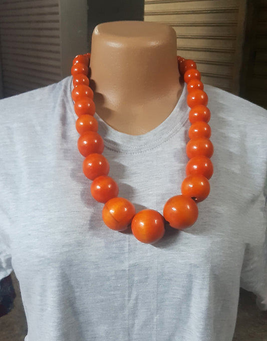 Shanga Afro Pearl Necklace (Lulu)