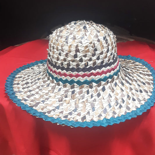 Shanga Banana Fibre Hat (Decorated)