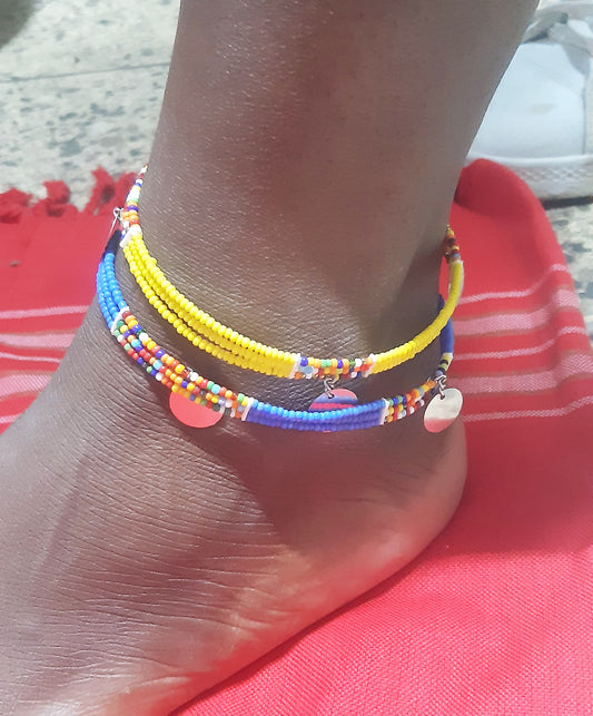 Shanga Beaded Anklet