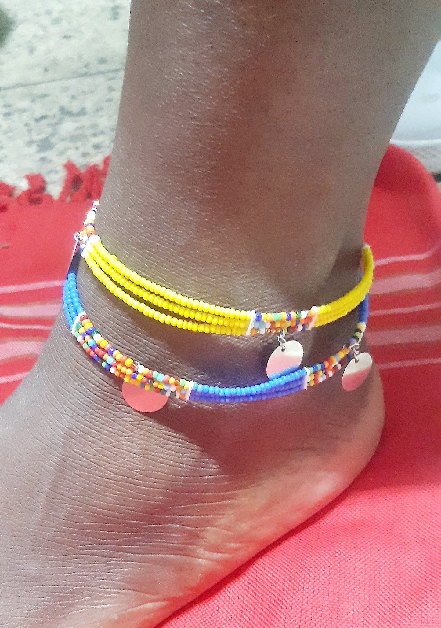Shanga Beaded Anklet