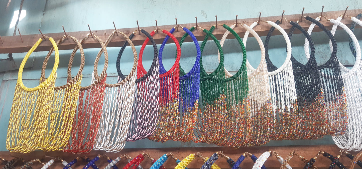 Shanga Beaded Necklace (Pinda)