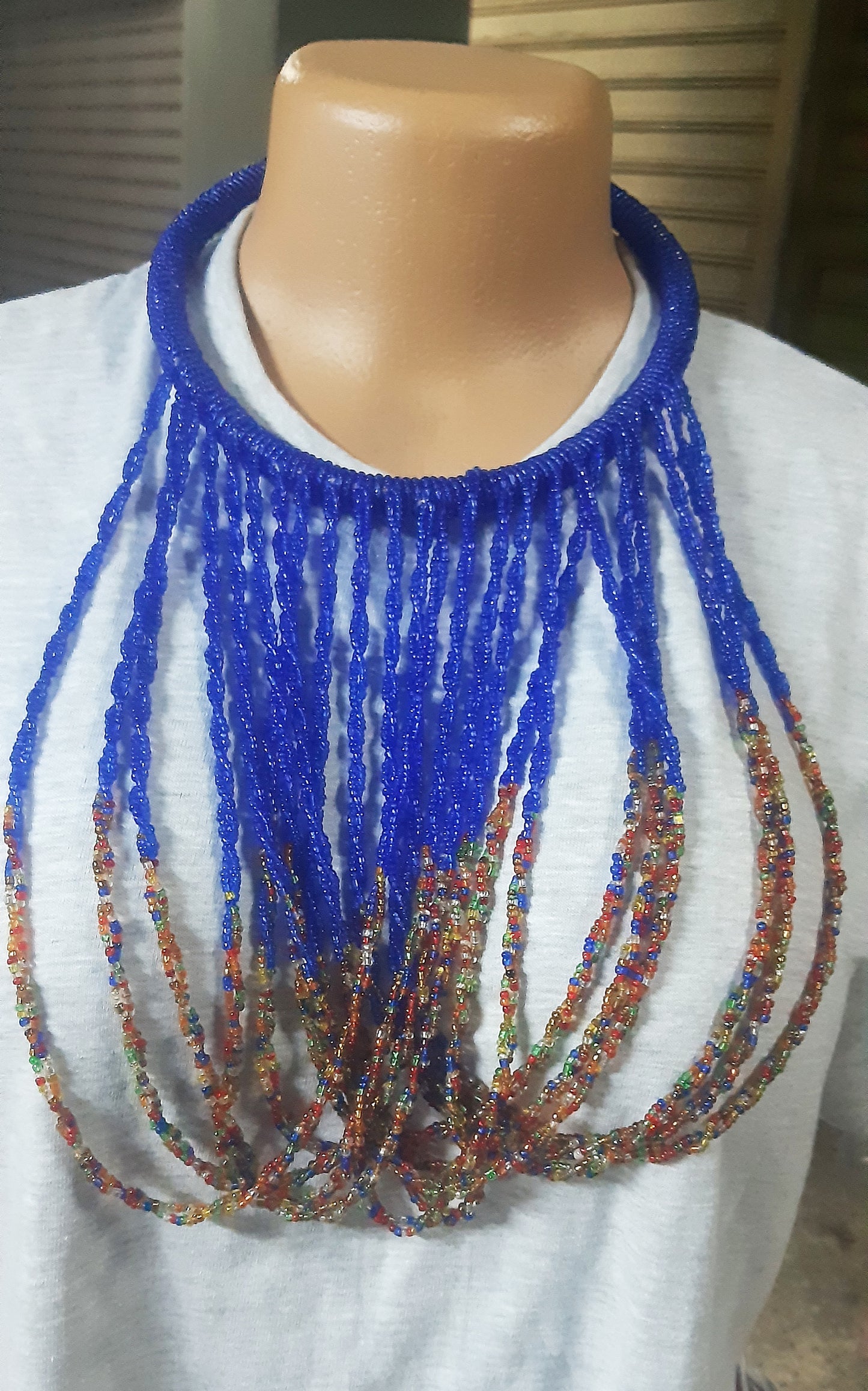 Shanga Beaded Necklace (Pinda)