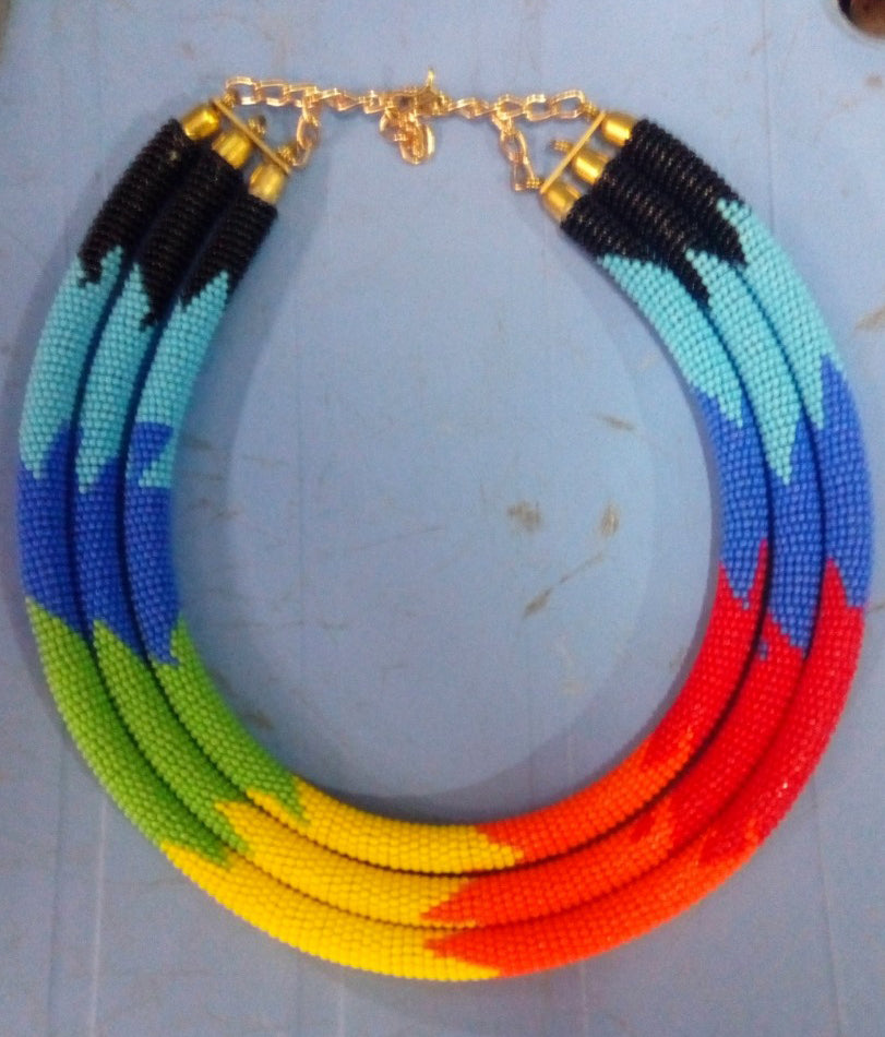 Shanga Beaded Necklace (Sherehe)