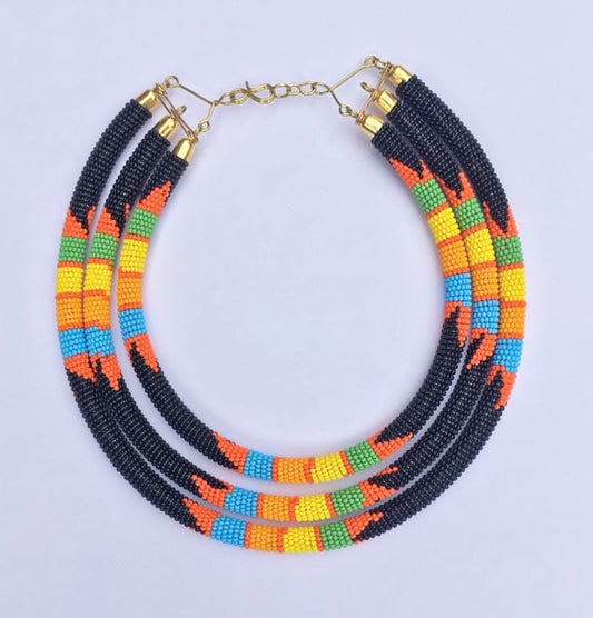 Shanga Beaded Necklace (Sherehe)