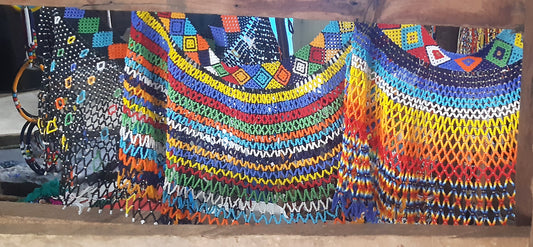 Shanga Beaded Chocker Necklaces (Malikia)