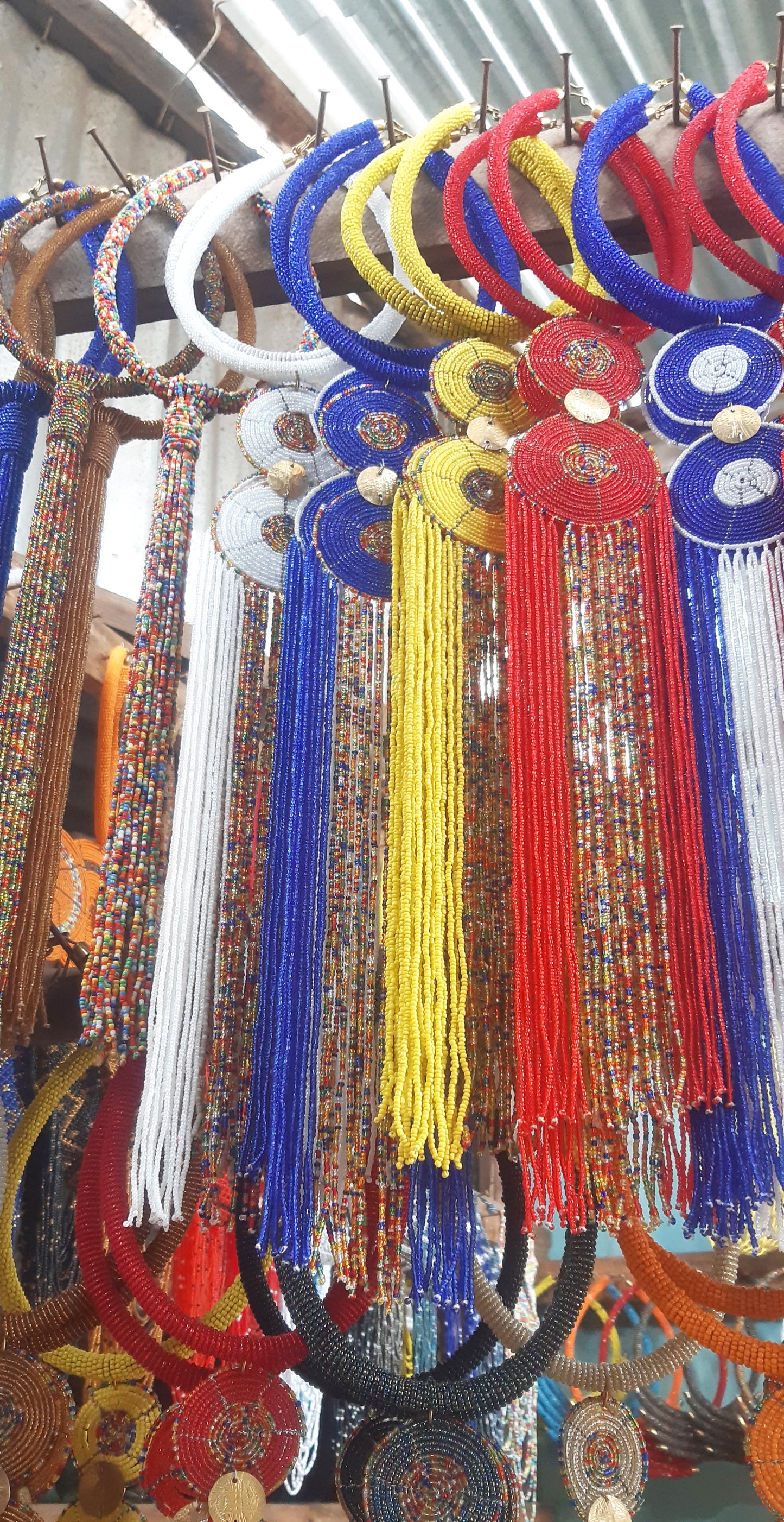 Shanga Beads Necklace (Tai Medali)