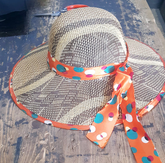 Shanga Kitenge Ribbon Hat
